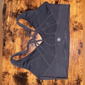 Athleta sports Bra with Strappy Back